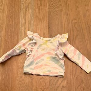 Grayson Pastel Ruffle Sleeve Kids Top 18M